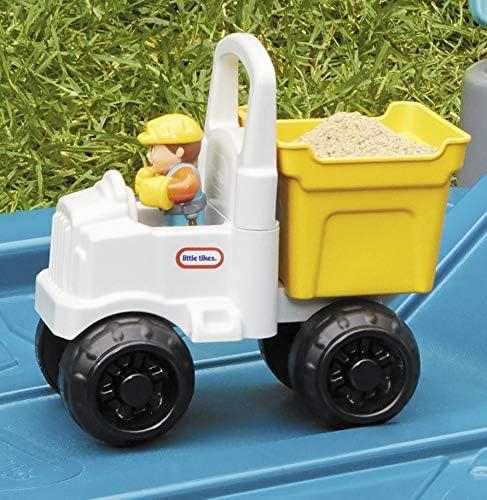 imageLittle Tikes Dirt Diggers Excavator Sandbox for Kids Including lid and Play Sand AccessoriesMulticolorMulticolor