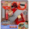 imageLittle Tikes Creative Construction Measure ampamp Cut Set with 5 Accessories Pretend Play Construction Set for Boys and Girls Ages 3 Years