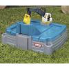 imageLittle Tikes Dirt Diggers Excavator Sandbox for Kids Including lid and Play Sand AccessoriesMulticolorMulticolor
