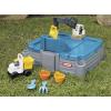 imageLittle Tikes Dirt Diggers Excavator Sandbox for Kids Including lid and Play Sand AccessoriesMulticolorMulticolor
