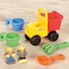 imageLittle Tikes Dirt Diggers Excavator Sandbox for Kids Including lid and Play Sand AccessoriesMulticolorWhite