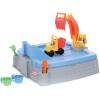 imageLittle Tikes Dirt Diggers Excavator Sandbox for Kids Including lid and Play Sand AccessoriesMulticolorWhite