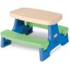 imageLittle Tikes Easy Store Picnic Table with Umbrella Multi Color 4200L x 3800W x 1975HBlueGreen