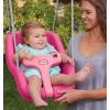 imageLittle Tikes Snug n Secure Pink Swing with Adjustable Straps 2in1 for Baby and Toddlers Ages 9 Months  4 Years16quotD x 163quotW x 17quotHPink