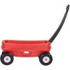 imageLittle Tikes Lil Wagon  Red And Black Indoor and Outdoor Play Easy Assembly Made Of Tough Plastic Inside and Out Handle Folds For Easy Storage  Kids 18Wagon
