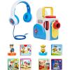imageLittle Tikes Story Dream Machine PAW Patrol Edition with Headphones 6 PAW Patrol Stories ampamp 2 Character Figures  Kids Audio Book Player Toddler Toy Gift Ages 3 Amazon Exclusive