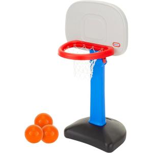 imageLittle Tikes Easy Score Basketball Set Blue 3 Balls  Amazon Exclusive 2375 x 22 x 61 inchesStandard