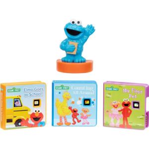 imageLittle Tikes Story Dream Machine Sesame Street Cookie Monster ampamp Friends Story Collection Storytime Books Audio Play Character Gift and Toy for Toddlers and Kids Girls Boys Ages 3