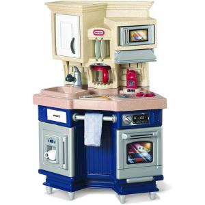 imageLittle Tikes Super Chef Kitchen Blue ampamp Cream 1400 l x 2800 w x 4000 h inches