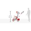 imageLittle Tikes 5in1 Deluxe Ride ampamp Relax Reclining Trike  Red