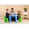 imageLittle Tikes Bright n Bold Table ampamp Chairs GreenBlue 24 x 24 x 18