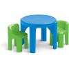 imageLittle Tikes Bright n Bold Table ampamp Chairs GreenBlue 24 x 24 x 18