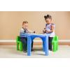 imageLittle Tikes Bright n Bold Table ampamp Chairs GreenBlue 24 x 24 x 18