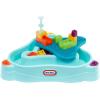 imageLittle Tikes Build ampamp Splash Water Table with 25 Piece Accessories  WetDry Play IndoorOutdoor with Removeable GrowwithMe Legs