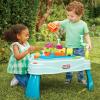 imageLittle Tikes Build ampamp Splash Water Table with 25 Piece Accessories  WetDry Play IndoorOutdoor with Removeable GrowwithMe Legs