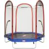 imageLittle Tikes Climb n Slide 7ft Trampoline Outdoor Ages 310 with Slide and Climbing Steps Boys and Girls Attached Shoe Holder