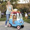 imageLittle Tikes Cozy Ice Cream Truck Coupe Ride On Car Kid and Parent Powered Truck Music Including Accessories Gift for Kids Toy Girls Boys Ages 15 to 5 Years Old