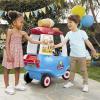 imageLittle Tikes Cozy Ice Cream Truck Coupe Ride On Car Kid and Parent Powered Truck Music Including Accessories Gift for Kids Toy Girls Boys Ages 15 to 5 Years Old