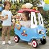 imageLittle Tikes Cozy Ice Cream Truck Coupe Ride On Car Kid and Parent Powered Truck Music Including Accessories Gift for Kids Toy Girls Boys Ages 15 to 5 Years Old