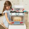 imageLittle Tikes First Fridge Refrigerator with Ice Dispenser Pretend Play Appliance for Kids Play Kitchen Set with Playset Accessories Unique Toy MultiColor 158 Wide x 115 deep x 23 TallModern