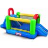 imageLittle Tikes Jump and Double Slide Bouncer 16800 L x 10800 W x 8400 H Inches  WhiteBouncer