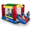 imageLittle Tikes Jump n Slide Inflatable Bouncer Includes Heavy Duty Blower With GFCI Stakes Repair Patches And Storage Bag for Kids Ages 38 YearsMulticolor