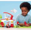 imageLittle Tikes Lets Go Cozy Coupe Fire Station Playset with Fire Truck Mini Push and Play Vehicle for Tabletop or Floor Push Play Car Fun for Toddlers Boys Girls 3 Years