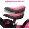 imageLittle Tikes My First BalancetoPedal Bike with Fold in Pedals 2in1 Pink 25 Years 12Inch