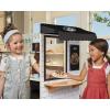 imageLittle Tikes Real Wood Caf ampamp Bakery Exclusive Wooden Play Kitchen with Realistic Lights Sounds and DualSided 20 Accessories Set Gift for Kids Toy for Girls Boys Ages 3 4 5 Years