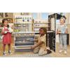 imageLittle Tikes Real Wood Caf ampamp Bakery Exclusive Wooden Play Kitchen with Realistic Lights Sounds and DualSided 20 Accessories Set Gift for Kids Toy for Girls Boys Ages 3 4 5 Years