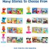 imageLittle Tikes Story Dream Machine Axel The Truck Story Collection Storytime Books HarperCollins Audio Play Character Gift and Toy for Ages 3 Years