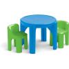 imageLittle Tikes Bright n Bold Table ampamp Chairs GreenBlue 24 x 24 x 18
