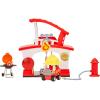 imageLittle Tikes Lets Go Cozy Coupe Fire Station Playset with Fire Truck Mini Push and Play Vehicle for Tabletop or Floor Push Play Car Fun for Toddlers Boys Girls 3 Years