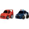 imageLittle Tikes My First Cars Crazy Fast Cars 2Pack High Speed Pursuit Police Chase Theme Pullback Toy Car Vehicle Goes up to 50 ft