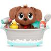 imageLittle Tikes Rescue Tales Scrub n Groom Bathtub Playset wChocolate Lab Plush Pet Toy Multicolor