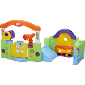imageLittle Tikes Activity Garden Playhouse for Babies Infants and Toddlers  Easy Set Up Indoor Toys with Playtime Activities Sounds Games for Boys Girls Ages 6 Months to 3 Years
