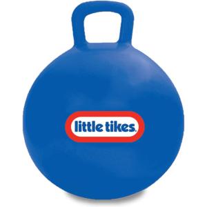 imageLittle Tikes Bouncing Fun Blue Hopper 9301B  Mega 18quot Inflatable Heavy Gauge Durable Vinyl Ball  Deflates Easily for Storage  Exercise Learning Fun YES  Use That Energy for Kids Ages 48Medium
