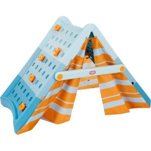 imageLittle Tikes Campin ampamp Climb Wall Active Play Climbing Wall and Tent for Boys and Girls Ages 3 Years