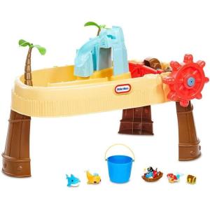 imageLittle Tikes Island Wavemaker Water Table with Five Unique Play Stations and Accessories for 2  years Multicolor