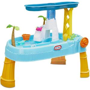 imageLittle Tikes Kids Waterfall Island Water Activity Play Table Set with Accessories Outdoor for Boys and Girls Ages 25 YearsPlay Table Set