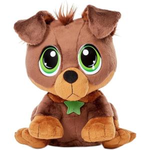 imageLittle Tikes Rescue Tales Adoptable Pet Rottweiler Interactive Plush Pet Toy Multicolor