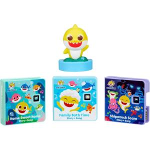 imageLittle Tikes Story Dream Machine Baby Shark Family Collection Storytime Books Audio Play Character Gift and Toy for Toddlers and Kids Girls Boys Ages 3 Years