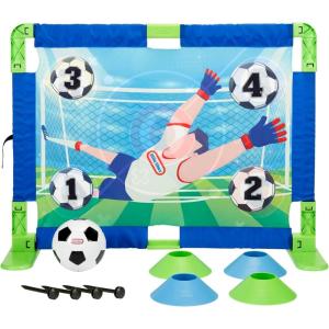 imageLittle Tikes TotSports Soccer Trainer with 9 Accessories Active Play Sports Toys for Boys and Girls Ages 3 Years