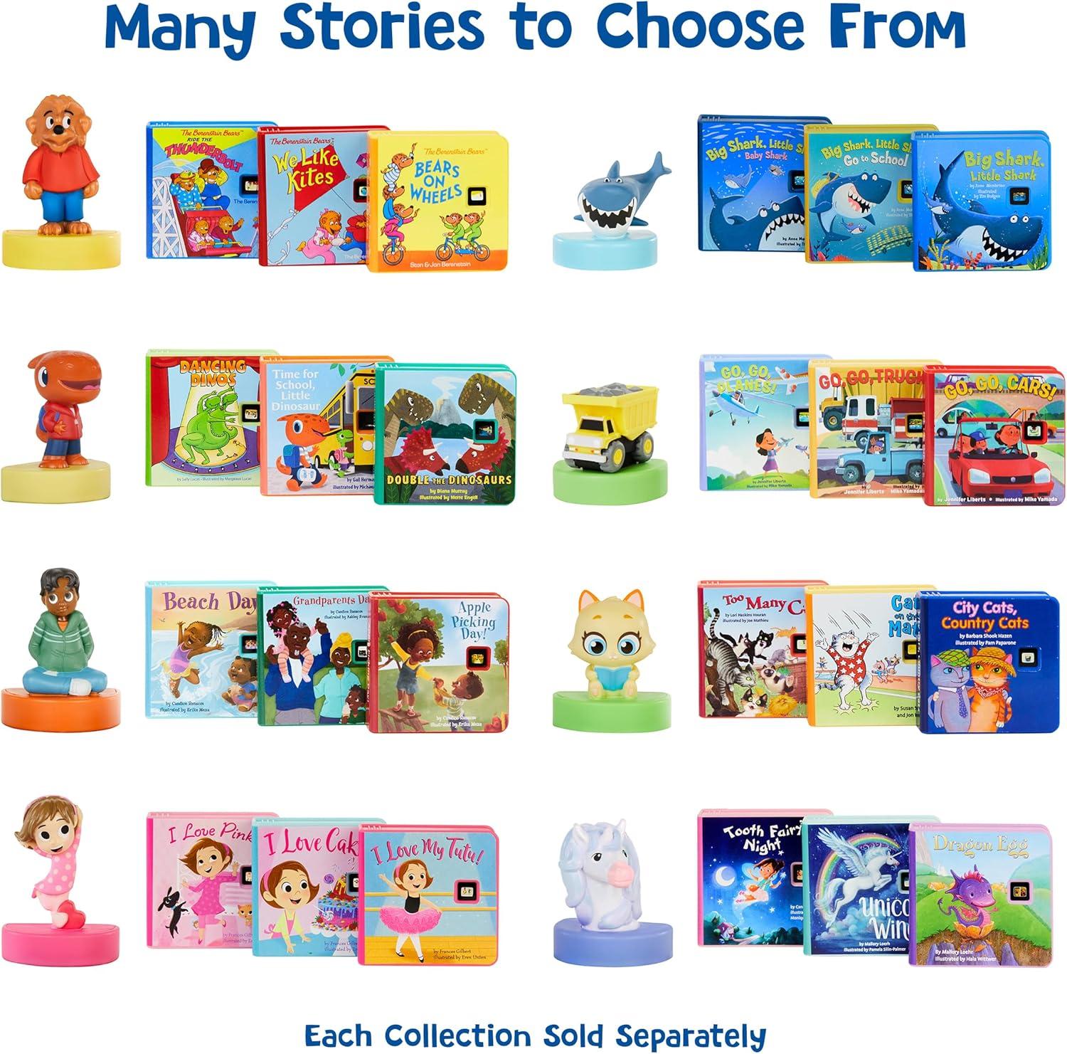 imageLittle Tikes Story Dream Machine Colorful Cats Story Collection Storytime Books Random House Audio Play Character Gift and Toy for Toddlers and Kids Girls Boys Ages 3 Years