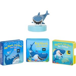 imageLittle Tikes Story Dream Machine Big Shark Little Shark Story Collection Storytime Books Random House Audio Play Character Gift and Toy for Toddlers and Kids Girls Boys Ages 3 Years