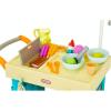 imageLittle Tikes 2in1 Lemonade and Ice Cream Stand with 25 Accessories and Chalkboard For Kids Ages 2 plusStand