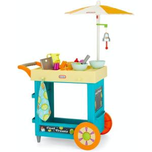 imageLittle Tikes 2in1 Lemonade and Ice Cream Stand with 25 Accessories and Chalkboard For Kids Ages 2 plusStand