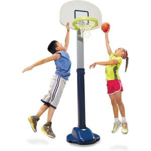 imageLittle Tikes Adjust and Jam Pro Basketball Set Blue