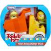 imageLittle Tikes Toddle Tots Haul Away Dump Truck Toddler Playset Push Along Dump Truck amp 3 Character Figures for Pretend Play Gift and Toy for Toddlers and Kids Girls Boys Ages 15 Years