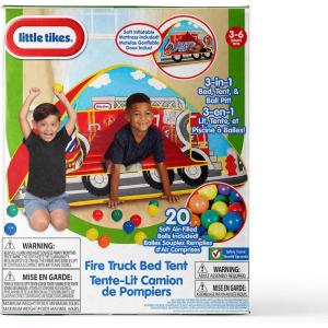 imageLittle Tikes Fire Truck Bed Tent Toy